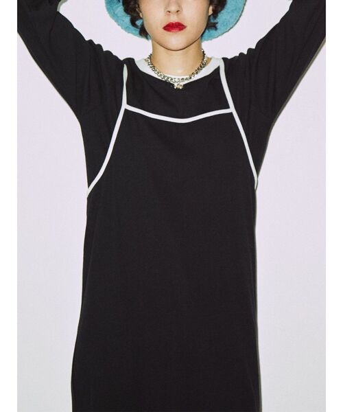 jouetie（ジュエティ）の「レイヤードカットワンピース（ワンピース・レディース・ブラック/ピンク/ブルー・MEDIUM）」の17枚目の写真