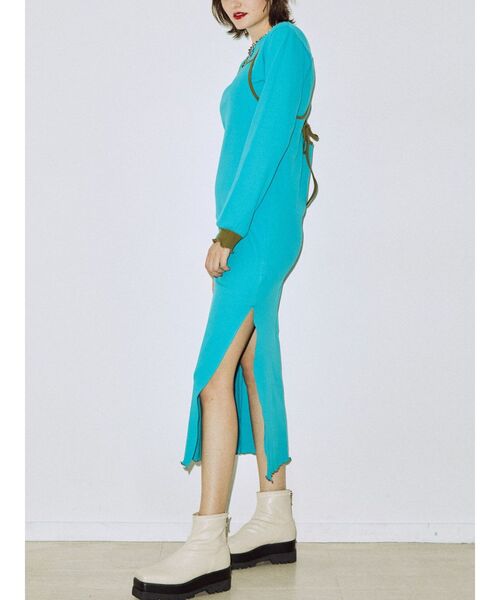 jouetie（ジュエティ）の「レイヤードカットワンピース（ワンピース・レディース・ブラック/ピンク/ブルー・MEDIUM）」の20枚目の写真