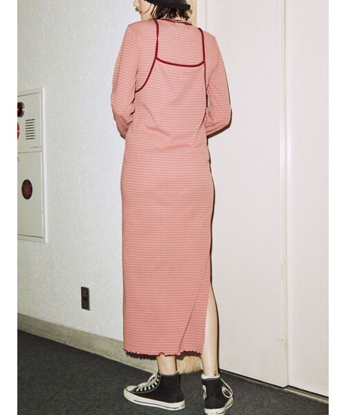 jouetie（ジュエティ）の「レイヤードカットワンピース（ワンピース・レディース・ブラック/ピンク/ブルー・MEDIUM）」の16枚目の写真