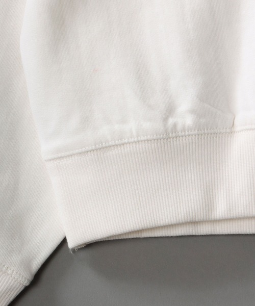 SITRY(シトリー)の「wide silhouette brushed lining sweat shirt/ワイドシルエット 裏起毛 スウェット シャツ/トレーナー(スウェット・メンズ・アッシュグレー/ブラック/ネイビー/グレー/オフホワイト/グリーン・M/XL/L)」の8枚目の写真
