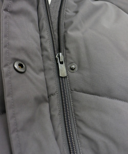 GIORDANO（ジョルダーノ）の「[ GIORDANO ]パデッドフードルーズジャケット | 撥水/防風（ダウンジャケット/コート・レディース・グレー/ベージュ・MEDIUM/LARGE/X-LARGE）」の10枚目の写真