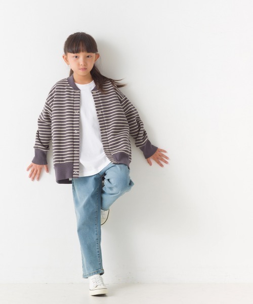 OMNES(オムネス)の「キッズ裏起毛リブ付きブルゾン(ブルゾン・キッズ・ホワイト系その他/オレンジ/アイボリー/グレー系その他・100/110/120/130/140)」の15枚目の写真