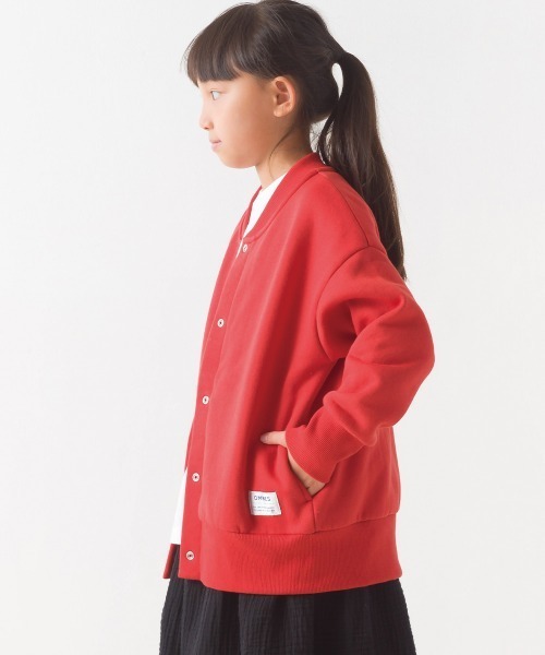 OMNES(オムネス)の「キッズ裏起毛リブ付きブルゾン(ブルゾン・キッズ・ホワイト系その他/オレンジ/アイボリー/グレー系その他・100/110/120/130/140)」の21枚目の写真