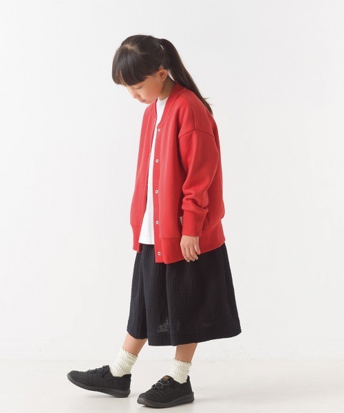 OMNES(オムネス)の「キッズ裏起毛リブ付きブルゾン(ブルゾン・キッズ・ホワイト系その他/オレンジ/アイボリー/グレー系その他・100/110/120/130/140)」の7枚目の写真