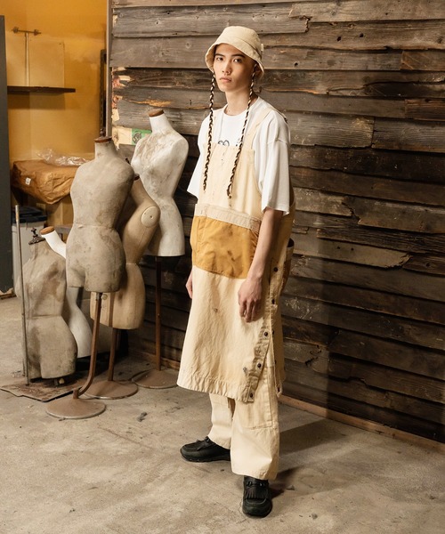 masterkey(マスターキー)の「masterkey マスターキー / GOOUT-VEST アウトドアエプロンロングベスト / MK23S-V-01(ベスト・メンズ・ベージュ系その他・FREE)」の20枚目の写真