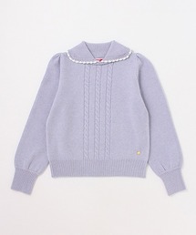 kate spade new york kids（ケイトスペードニューヨーク）の「ガールズ 衿つきセーター（ニット/セーター・キッズ）」