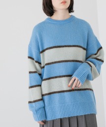 yuw | モヘアクループルオーバー　172561(ニット/セーター)