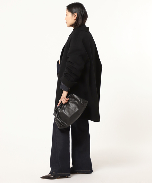 AP STUDIO（エーピーストゥディオ）の「オーバーサイズジャケットコート（チェスターコート・レディース・ブラック/カーキ・38/36）」の17枚目の写真