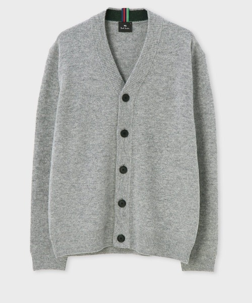 ポールスミス　編み込みカーディガン b2202 PAUL SMITH ポールスミス【M】グレー カーディガン - メルカリ