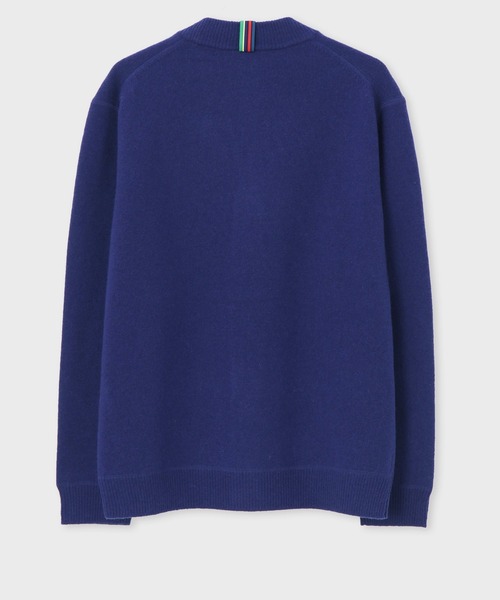 Paul Smith リブ編み　定価42900円　カーディガン　青 Paul Smith リブ編み 定価42900円 カーディガン 青 - メルカリ