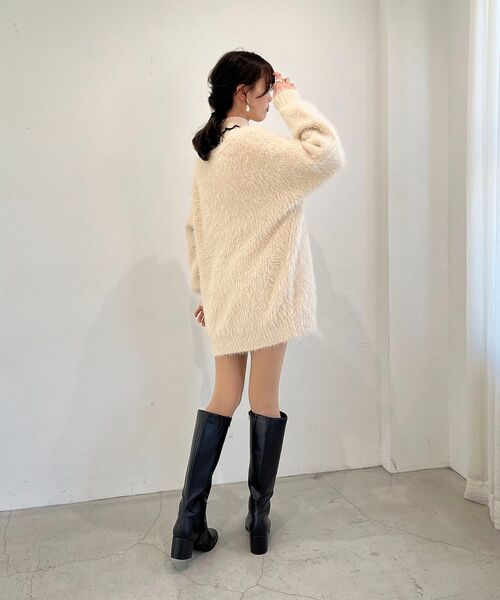 MAJESTIC LEGON（マジェスティックレゴン）の「コンパクトショートパンツ（その他パンツ・レディース・ベージュ/ホワイト系その他/ブラック系その他・MEDIUM）」の8枚目の写真