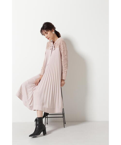 JILL STUART（ジルスチュアート）の「◆モニカワンピース（ワンピース・レディース・ブラック/ピンク・2/0）」の16枚目の写真