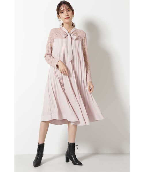 JILL STUART（ジルスチュアート）の「◆モニカワンピース（ワンピース・レディース・ブラック/ピンク・2/0）」の12枚目の写真