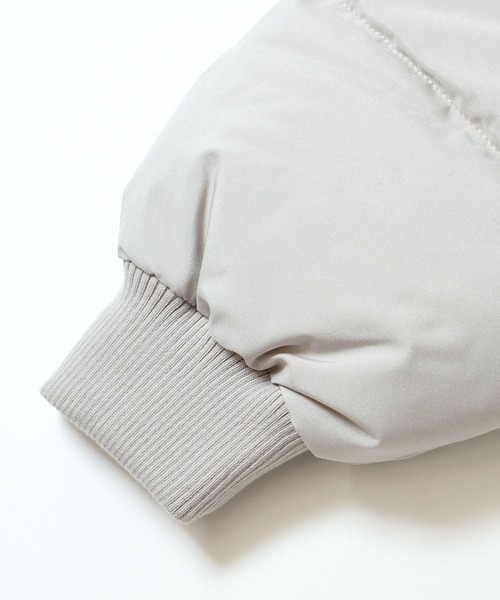 おしゃれスタ（オシャレスタ）の「ポリストレッチビッグサイズ中綿ショートブルゾン【IR】 オーバーサイズ メンズ レディース（ブルゾン・メンズ・ブラック/グリーン/ベージュ・L/XL/M）」の13枚目の写真