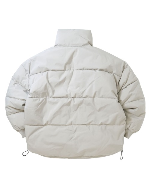 おしゃれスタ（オシャレスタ）の「ポリストレッチビッグサイズ中綿ショートブルゾン【IR】 オーバーサイズ メンズ レディース（ブルゾン・メンズ・ブラック/グリーン/ベージュ・L/XL/M）」の5枚目の写真