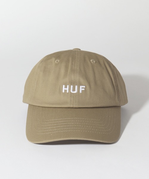 HUF(ハフ)の「【HUF/ハフ】ESSENTIALS OG LOGO CV 6 PANEL/エッセンシャルオージーロゴキャップ(キャップ・メンズ・ブラック/スモーキーグリーン系/ライトインディゴブルー/ネイビー/ベージュ/セージグリーン/コバルトブルー/グリーン系その他/ベージュ系その他・FREE)」の20枚目の写真