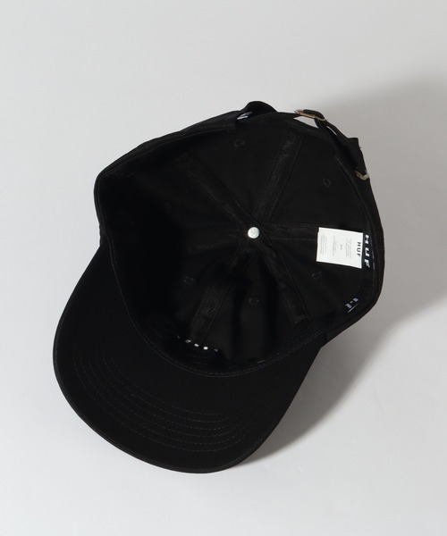 HUF(ハフ)の「【HUF/ハフ】ESSENTIALS OG LOGO CV 6 PANEL/エッセンシャルオージーロゴキャップ(キャップ・メンズ・ブラック/スモーキーグリーン系/ライトインディゴブルー/ネイビー/ベージュ/セージグリーン/コバルトブルー/グリーン系その他/ベージュ系その他・FREE)」の17枚目の写真