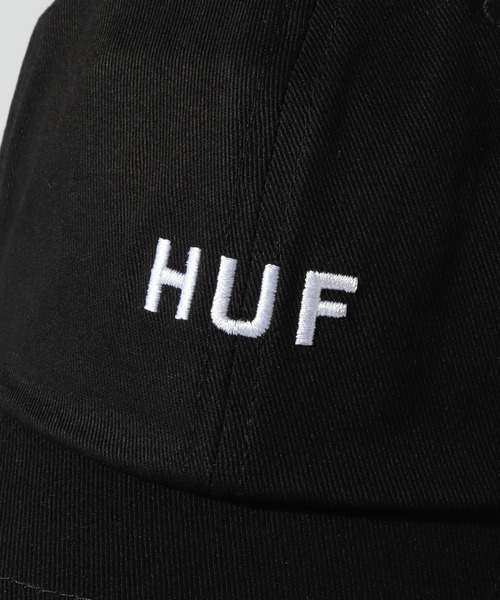 HUF(ハフ)の「【HUF/ハフ】ESSENTIALS OG LOGO CV 6 PANEL/エッセンシャルオージーロゴキャップ(キャップ・メンズ・ブラック/スモーキーグリーン系/ライトインディゴブルー/ネイビー/ベージュ/セージグリーン/コバルトブルー/グリーン系その他/ベージュ系その他・FREE)」の16枚目の写真