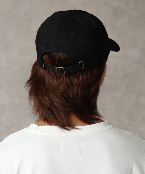 HUF(ハフ)の「【HUF/ハフ】ESSENTIALS OG LOGO CV 6 PANEL/エッセンシャルオージーロゴキャップ(キャップ・メンズ・ブラック/スモーキーグリーン系/ライトインディゴブルー/ネイビー/ベージュ/セージグリーン/コバルトブルー/グリーン系その他/ベージュ系その他・FREE)」の10枚目の写真
