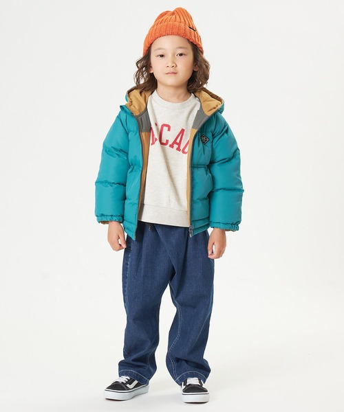 F.O.KIDS/エフオーキッズ ふわ軽リバーシブルアウター（ダウン
