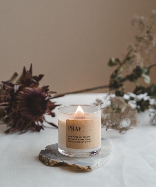 Candle Works Hygge】 'Pray' (Nag Chanpa&Cinnamon