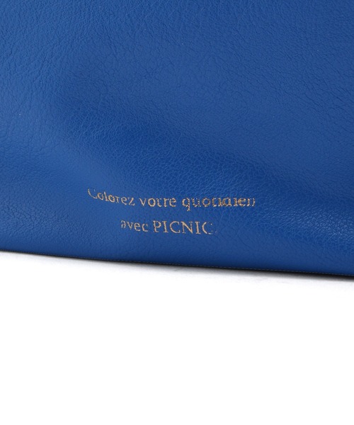 ROPE' PICNIC（ロペピクニック）の「新色追加/洗えるメッシュハンドルミドルサイズトートバッグ（トートバッグ・レディース・ブラック/シルバー/ブルー/キナリ/ピンク系その他2/オレンジ/ターコイズブルー・FREE）」の18枚目の写真