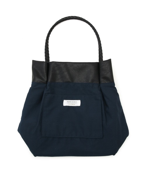 ROPE' PICNIC（ロペピクニック）の「新色追加/洗えるメッシュハンドルミドルサイズトートバッグ（トートバッグ・レディース・ブラック/シルバー/ブルー/キナリ/ピンク系その他2/オレンジ/ターコイズブルー・FREE）」の8枚目の写真