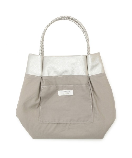 ROPE' PICNIC（ロペピクニック）の「新色追加/洗えるメッシュハンドルミドルサイズトートバッグ（トートバッグ・レディース・ブラック/シルバー/ブルー/キナリ/ピンク系その他2/オレンジ/ターコイズブルー・FREE）」の13枚目の写真