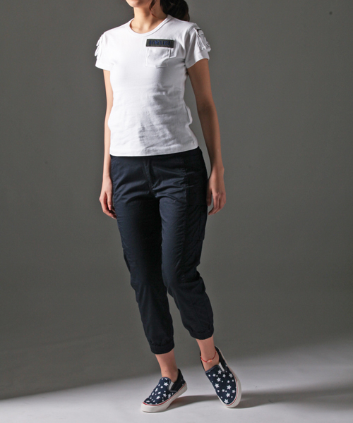 AVIREX（アヴィレックス）の「【In Red掲載アイテム】avirex/アヴィレックス/スリッポン/FREEDOM/フリーダム（スリッポン・レディース・ブラック/ネイビー/カモフラージュ/ホワイト・23cm/24cm/25cm/24/25/23/27.5/27/28/25.5/26/26.5）」の16枚目の写真