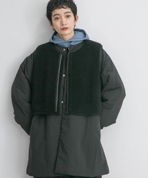 KBF | ボアベストSET中綿ミドルコート(その他アウター)