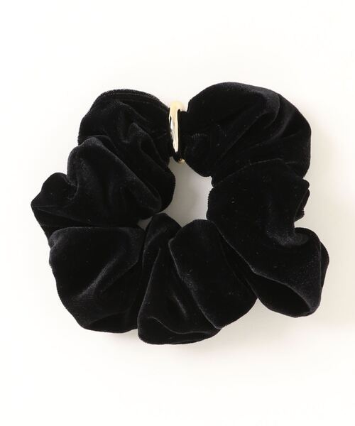 flower（フラワー）の「ゴージャスベロアシュシュ（シュシュ・レディース・ブラック/ブラウン・FREE）」の5枚目の写真