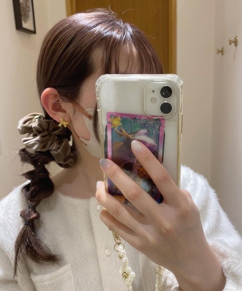 flower（フラワー）の「ゴージャスベロアシュシュ（シュシュ・レディース・ブラック/ブラウン・FREE）」の22枚目の写真