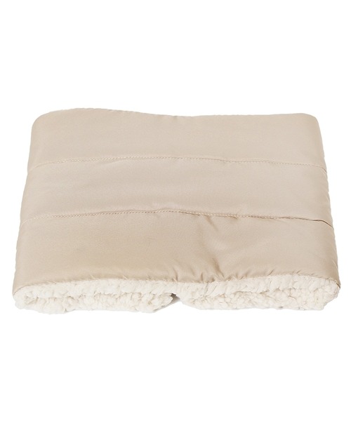 14+（イチヨンプラス）の「キルト裏ボアネックウォーマー（ネックウォーマー/スヌード・レディース・ブラック/ブルー/ベージュ・FREE）」の5枚目の写真