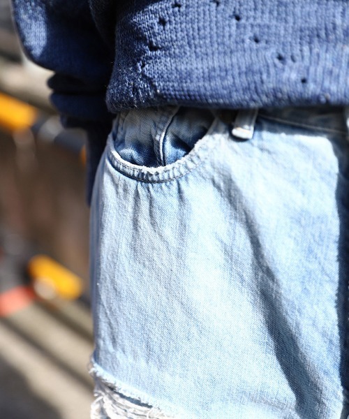 marka（マーカ）の「marka / マーカ：COCOON FIT JEANS DAMAGED