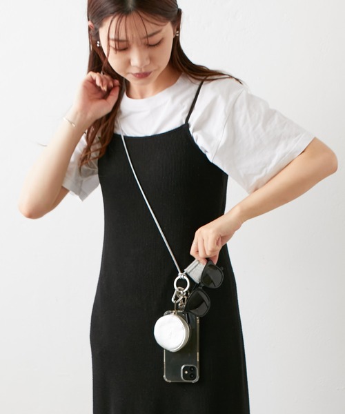 全機種対応】本革マルチホルダー ストラップ スマホショルダー