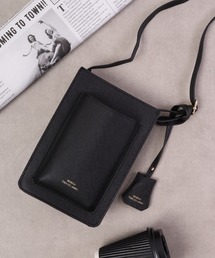 Craig キーチャーム付きオーバーポケットスマホポーチ/スマホショルダー