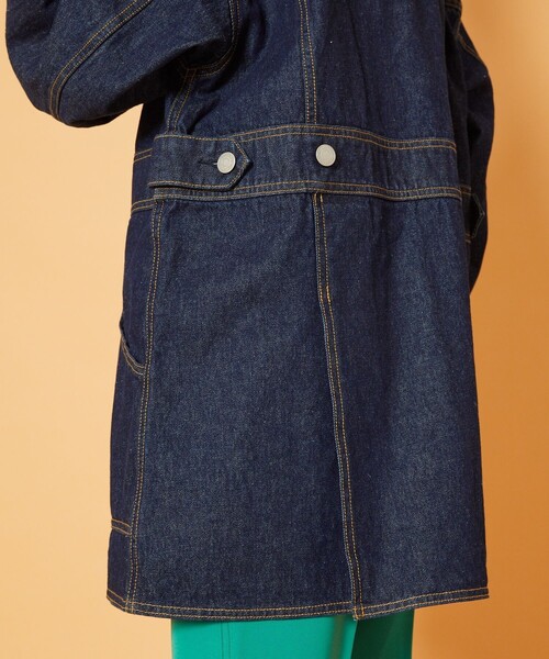 FREAK'S STORE(フリークスストア)の「BIGデニムジャケット(デニムジャケット・レディース・ブルー/ネイビー・フリ-)」の17枚目の写真