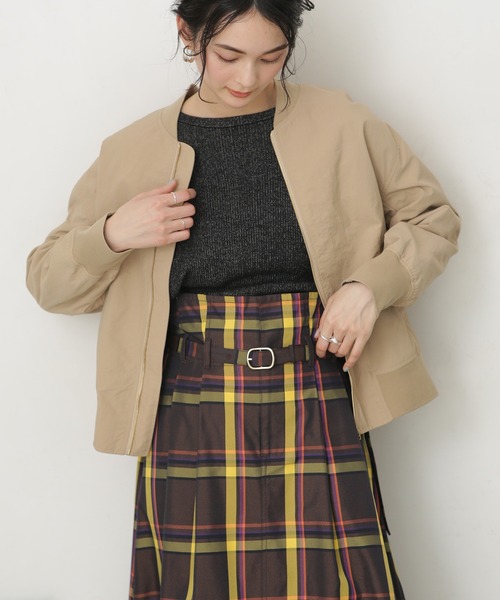 LB.04/撥水＆花粉ガードリブブルゾン