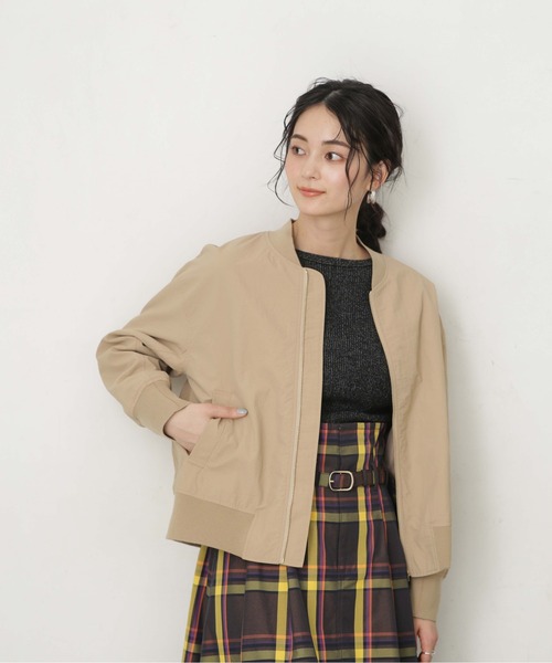 LB.04/撥水＆花粉ガードリブブルゾン