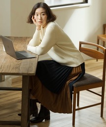 楽映え！お出かけラッププリーツスカート
