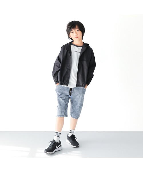 L.COPECK（エルコペック）の「冷感デニム加工ハーフ（デニムパンツ・キッズ・その他/ブルー・140cm/150cm/160cm/170cm）」の7枚目の写真