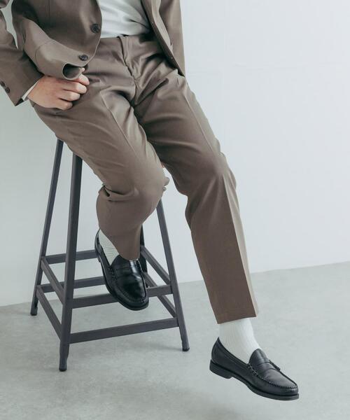 URBAN RESEARCH(アーバンリサーチ)の「『UR TECH』リブソックス(ソックス/靴下・メンズ・ブラック/チャコールグレー/ホワイト/ベージュ・25-28)」の5枚目の写真