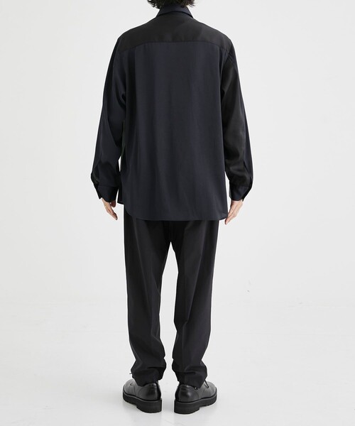 UJOH（ウジョー）の「【UJOH HOMME / ウジョーオム】別注 Multiple Long Sleeve Shirts/別注 マルチブルロングスリーブシャツ（シャツ/ブラウス・メンズ・ブラック/ブラウン・1/2/3）」の15枚目の写真