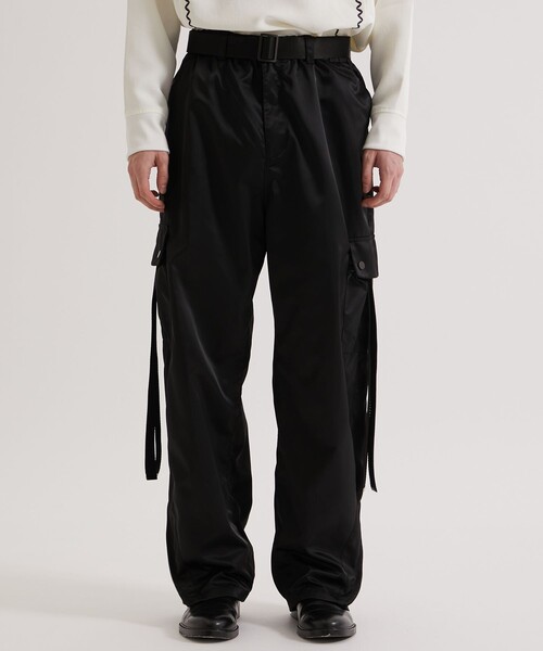 国内発/日本未入荷☆HARSH AND CRUEL☆軽量 ルーズ カーゴパンツ THROW by SLY カーゴパンツ OVER LOOSE CARGO PT オーバー