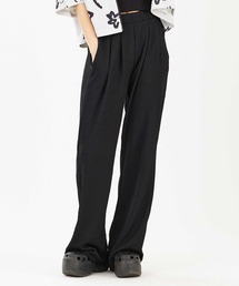 X-girl | SHIRRED CREPE WIDE PANTS(その他パンツ)
