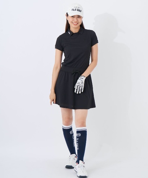 60美品 samansa thavasa ゴルフ ワンピース ルコック フィラ セール】【FILA GOLF:フィラゴルフ】レディースワンピース