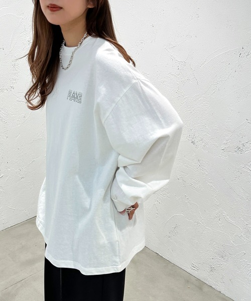 apres jour mignon(アプレジュールミニョン)の「アソートBIGロンT2【ZOZOTOWN限定アイテム】(Tシャツ/カットソー・レディース・ブラック系その他/ブラック/ネイビー/ホワイト系その他2/オフホワイト/ホワイト系その他・フリー/X-LARGE)」の19枚目の写真
