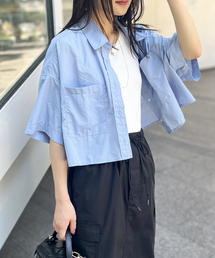 JOINT WORKS | 【COMMRE/コムル】ダブルポケットショートシャツ(シャツ/ブラウス)