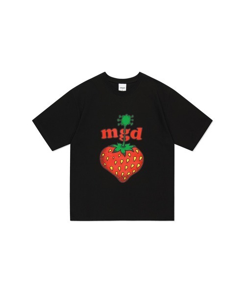 MAHAGRID(マハグリッド)の「『mahagrid/マハグリッド』STRAWBERRY TEE/イチゴグラフィック 半袖Tシャツ カットソー(Tシャツ/カットソー・レディース・ブラック/ホワイト・L/M)」の10枚目の写真