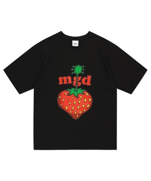 Tシャツ・カットソー [MAHAGRID]PILOTS TEE mahagrid/マハグリッド』STRAWBERRY TEE/イチゴグラフィック
